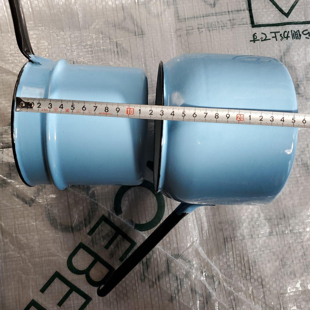 minimini　チェコスロバキア　ホーロー　ダブルボイラー