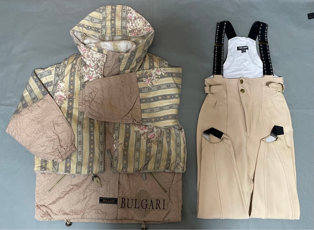 スキーウエアー上下セットベスト付き