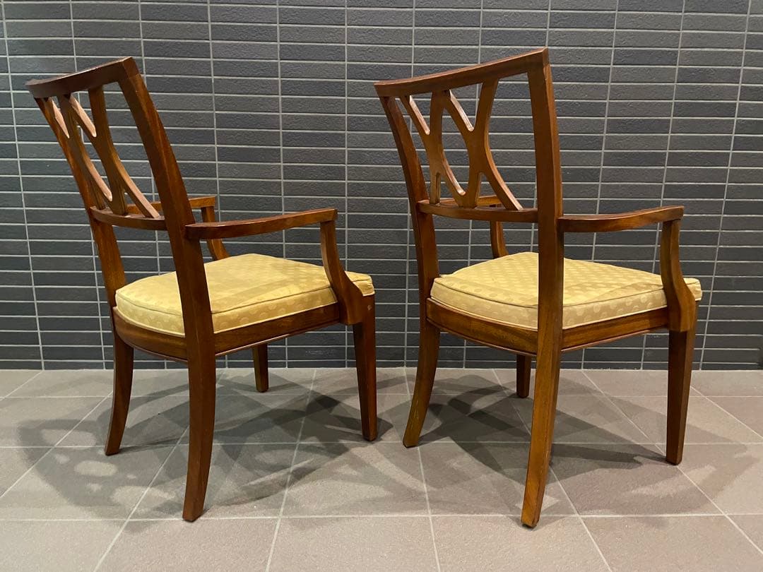 最高級 DREXEL HERITAGE ドレクセル ダイニングチェア 2脚