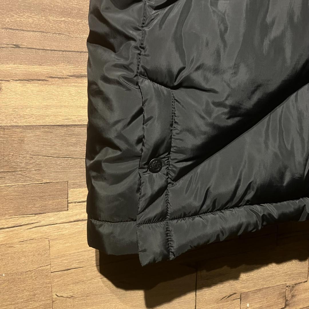 ATHLETA ブラック ダウンベンチコート M