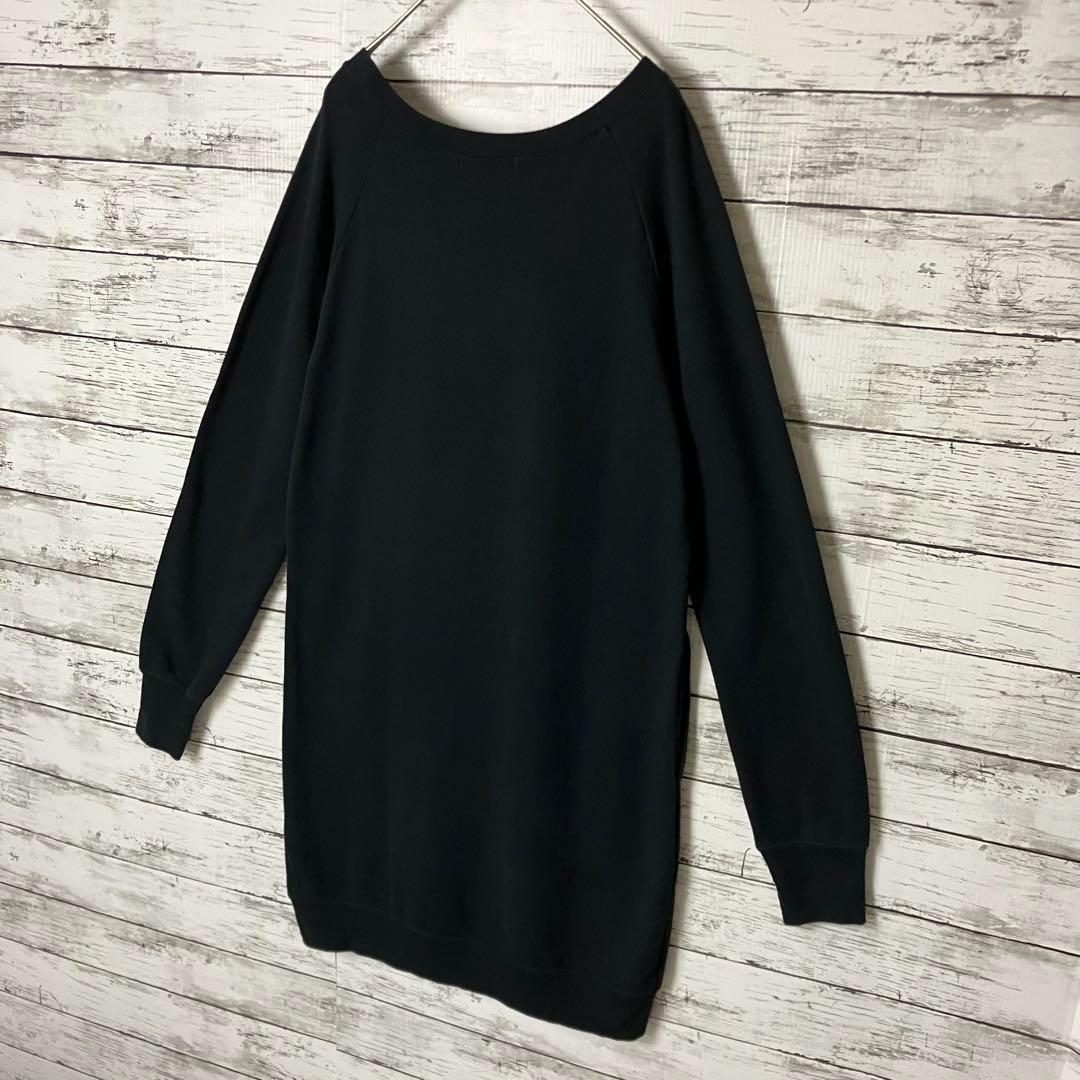 ヒステリックグラマー マルチカラー ロングスウェット ワンピース チュニック