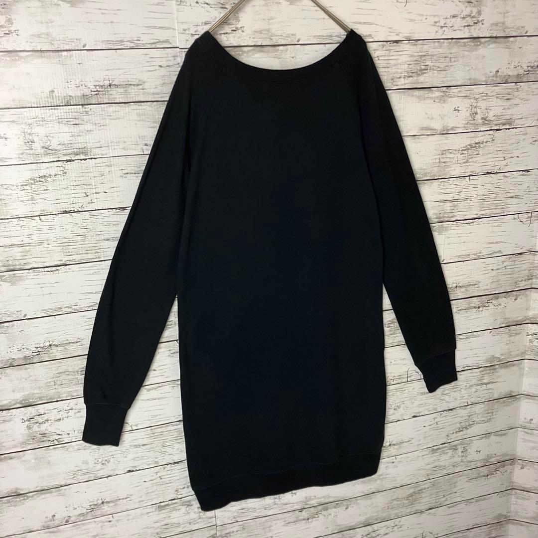 ヒステリックグラマー マルチカラー ロングスウェット ワンピース チュニック