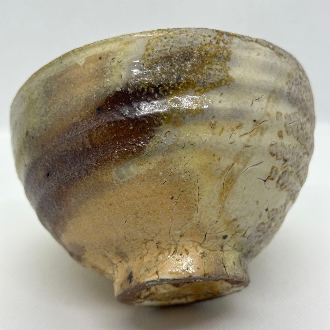 古谷道生 信楽焼 茶器 粉引 茶碗 共箱