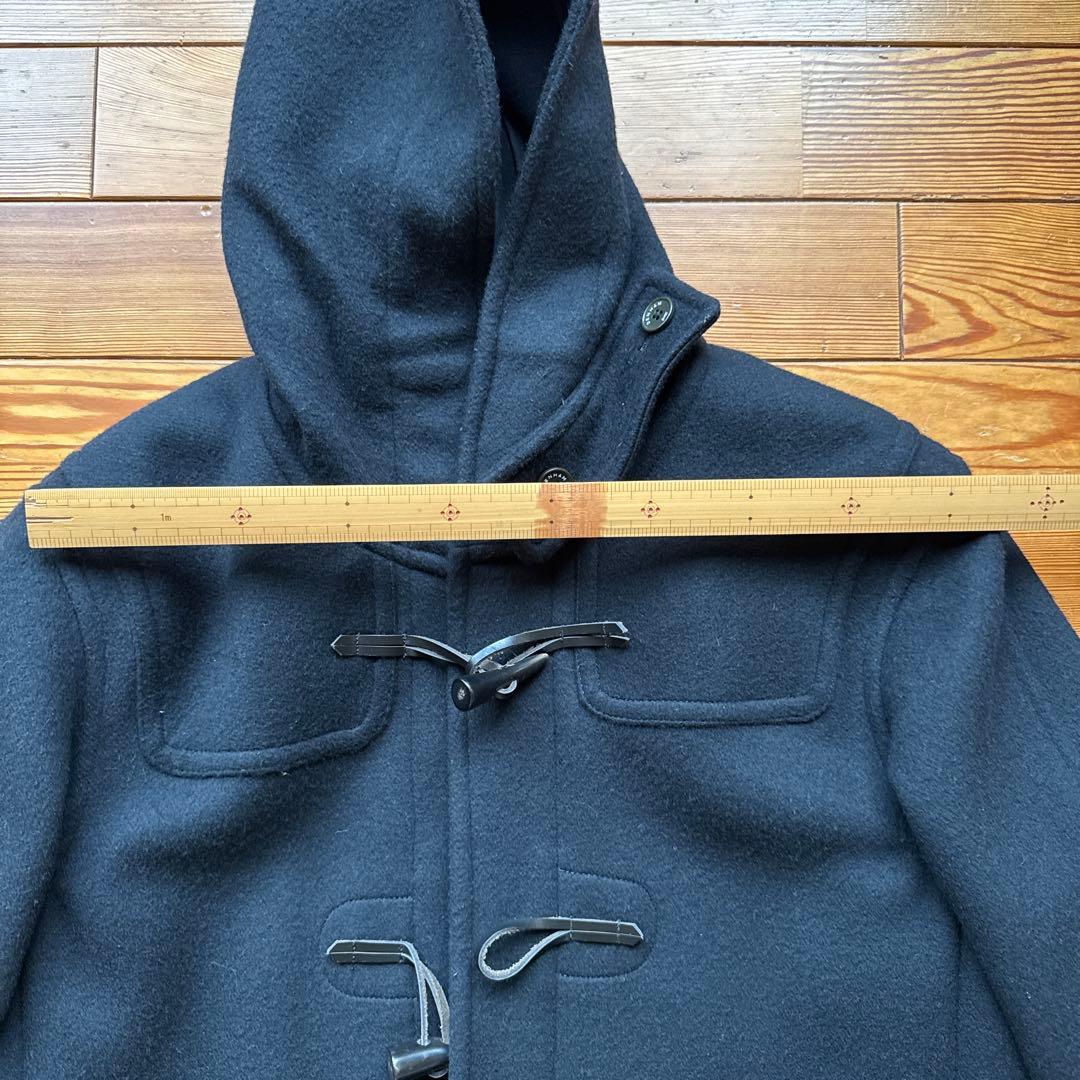 x*a様 デンハム　ダッフルコート　黒 サイズ　L