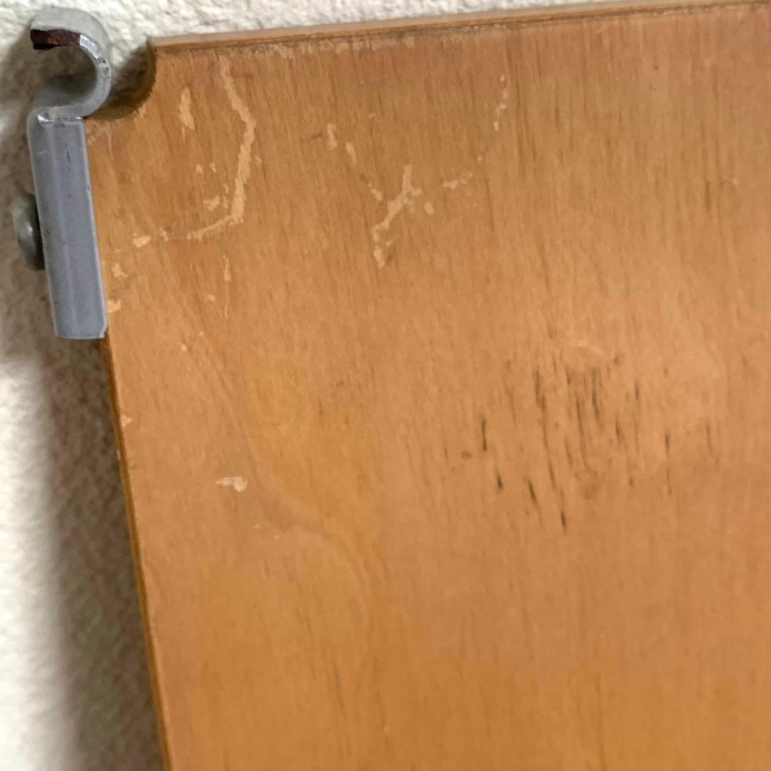 【お値下げ】無印良品 スチールユニットシェルフ5段タモ材棚キャスター付/ミニ帆立