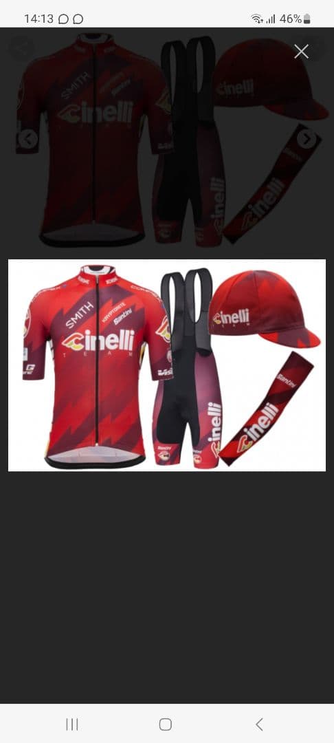 TEAM cinelli chrome ジャージ