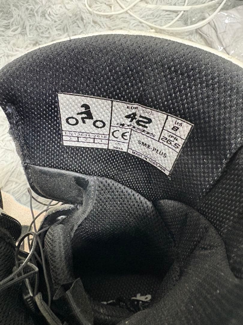 Alpinestars バイク用ブーツ ホワイト/レッド