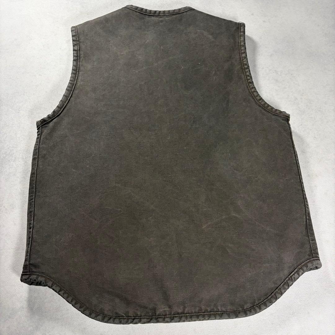 70s Carhartt カーハート スコビルジップ ダックベスト ボアベスト