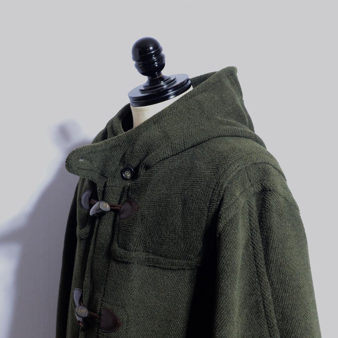 激レア超極上品 ムーアブルック ブルックスブラザーズ 杢緑 ダッフル L