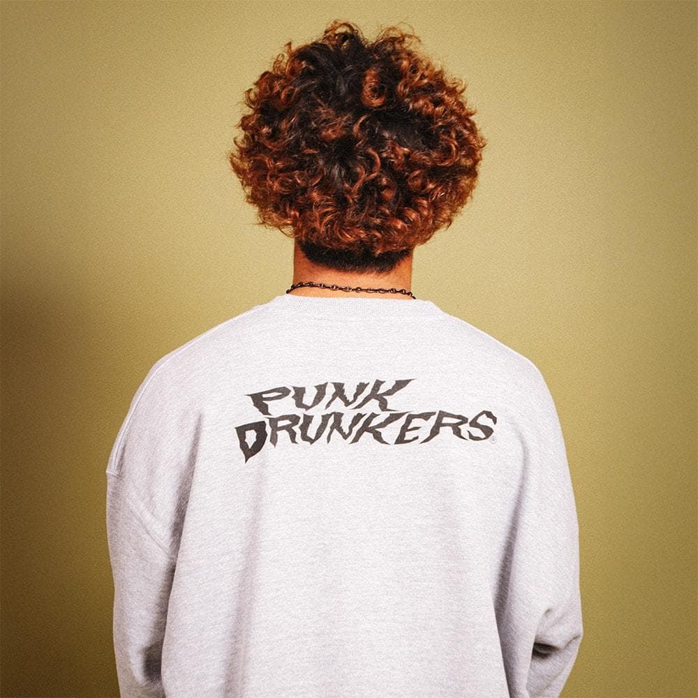 パンクドランカーズ キン肉マン グレートあいつ BIG トレーナー グレーM