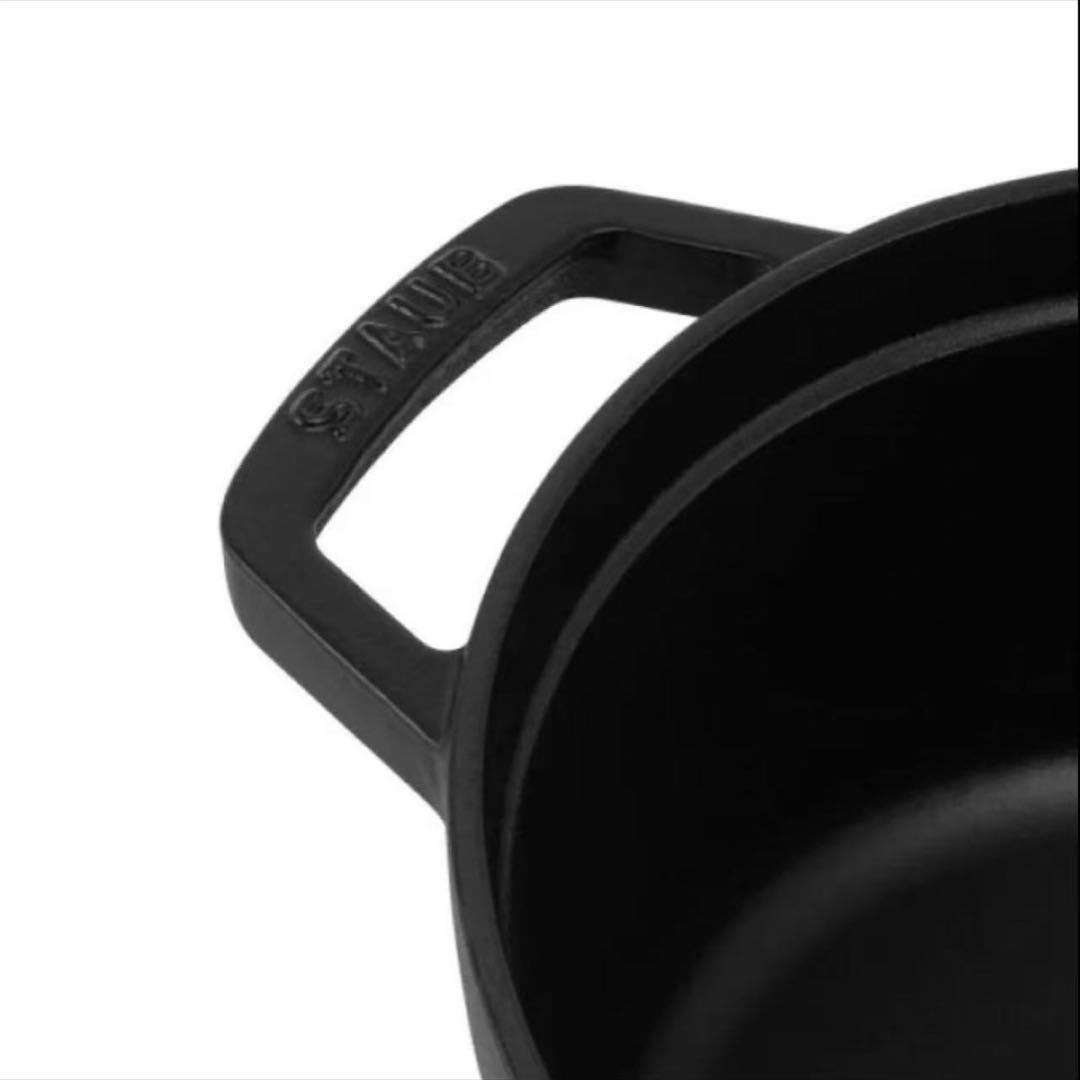 新品未開封STAUB MASTERMINDココット22cm ブラック
