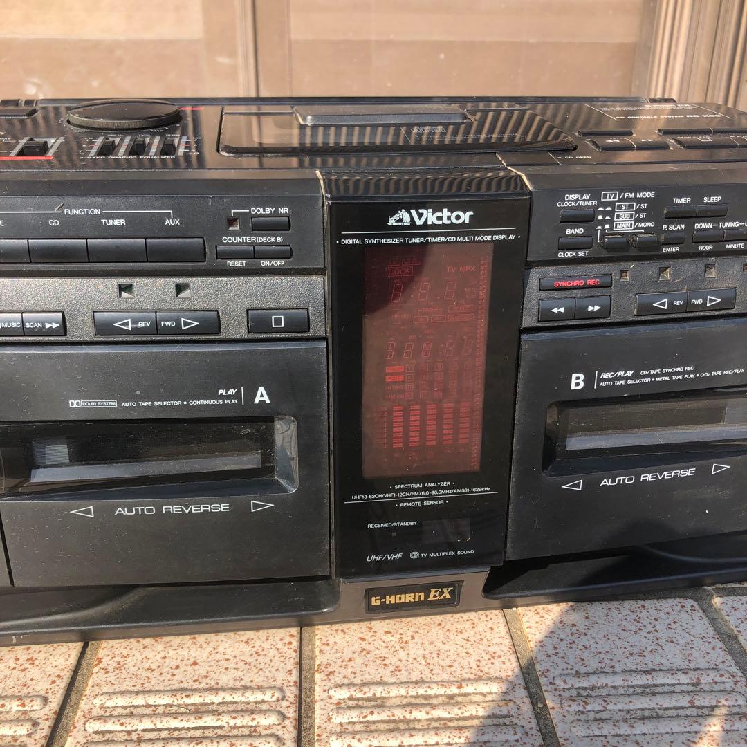 最上位機種　Victor ビクター RC-X90 G-HORN CDラジカセ