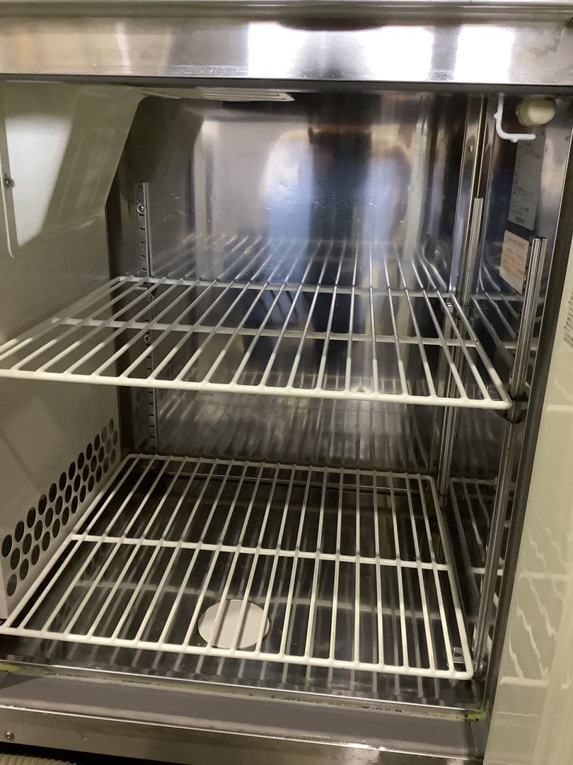 うみ フクシマ 業務用冷蔵庫1ドア冷蔵コールドテーブル 155L 08年製