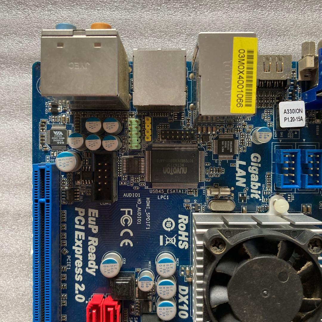 ジャンク ASRock A330ION Mini-ITXマザーボード