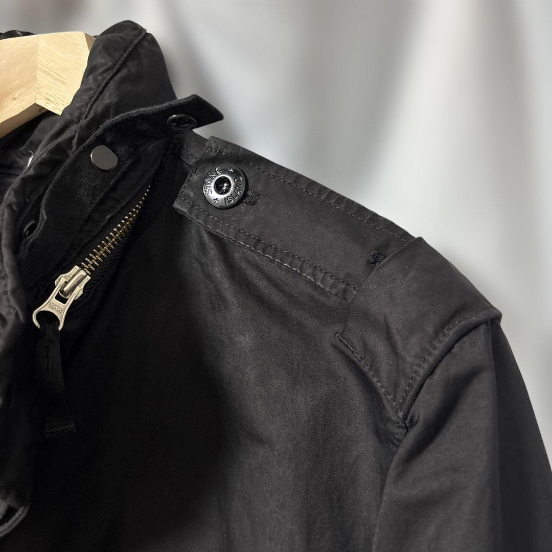 ストーンアイランド ブラック コート　M
