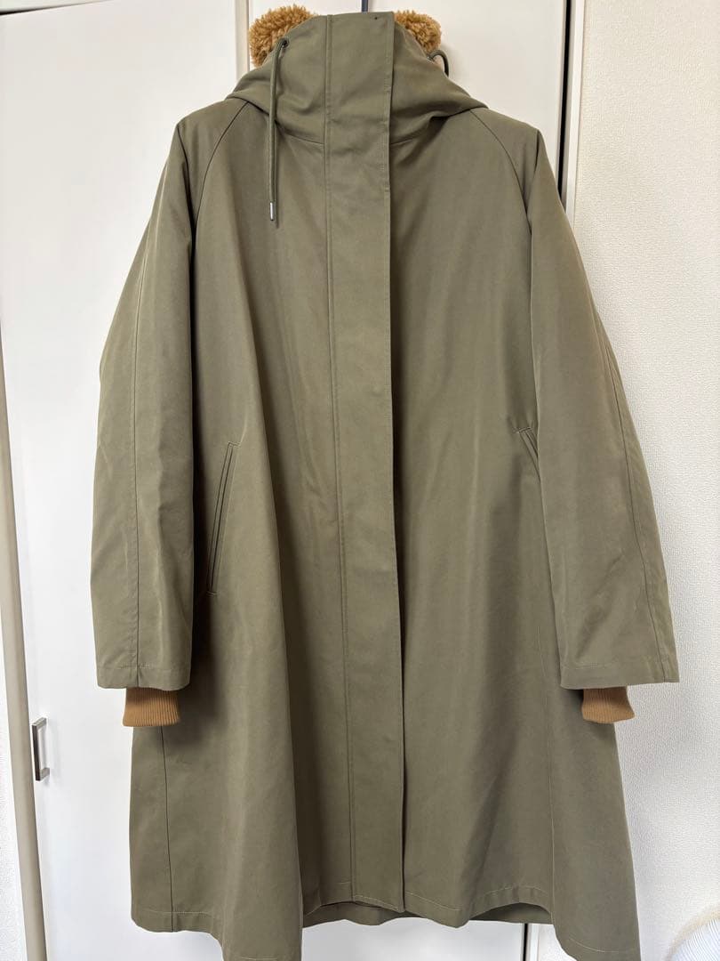 【撥水】エコファーライナー付きコート　WCJ 若槻千夏　モッズコート　完売品