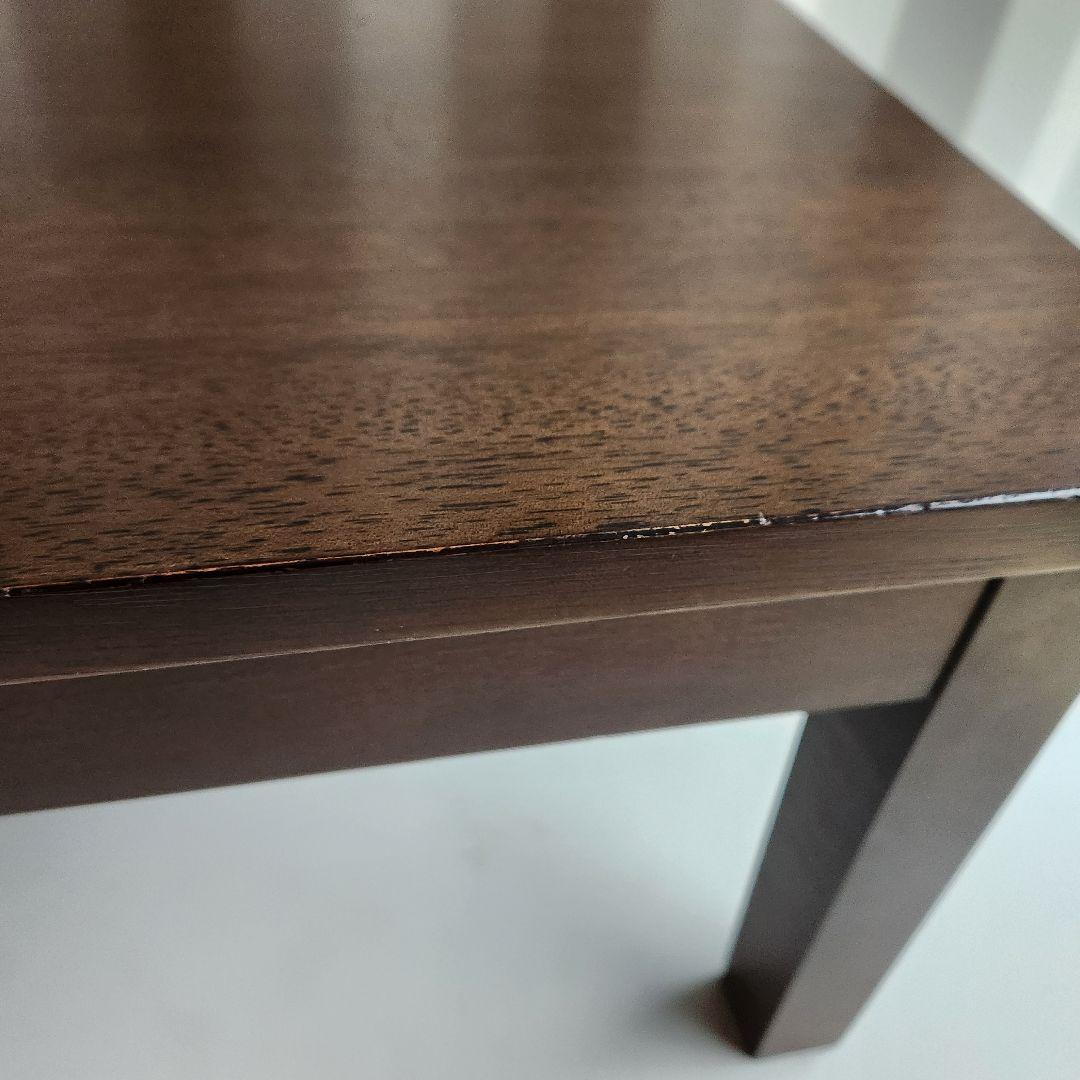 廃盤モデル 無印良品 MUJI 天然木　サイドテーブル　小　ラバーウッド材