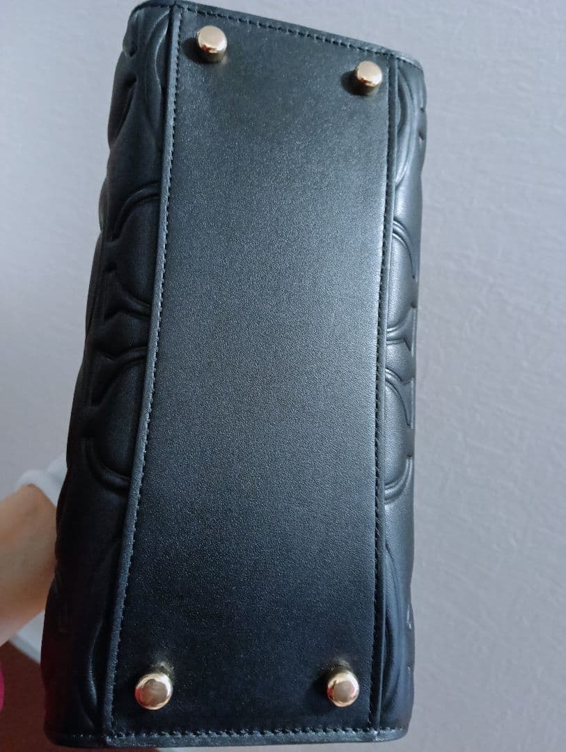 COACH マギー スモール トート バッグ・シグネチャー cy670（レザー