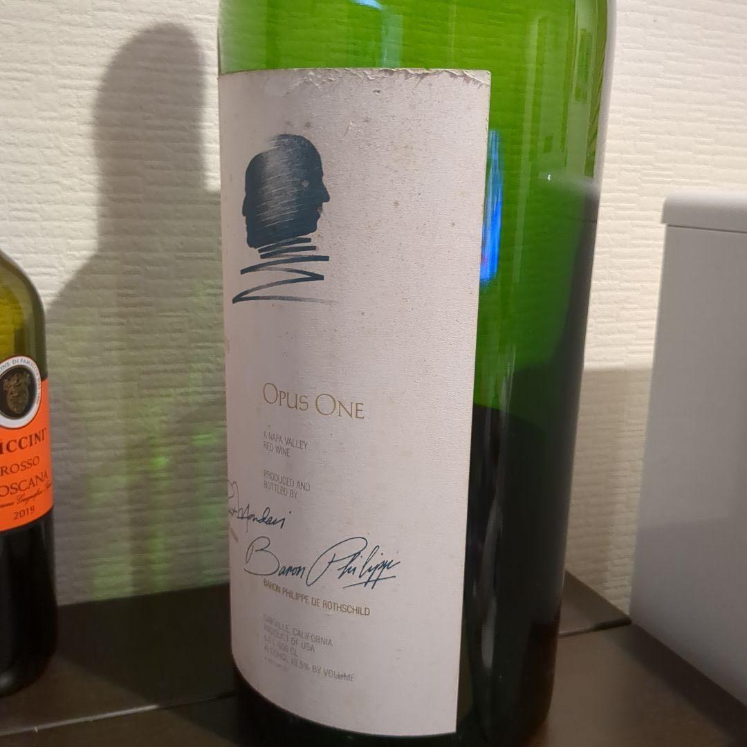 《空瓶》希少オーパスワン 1999 6L 【超特大】Opus One ワイン