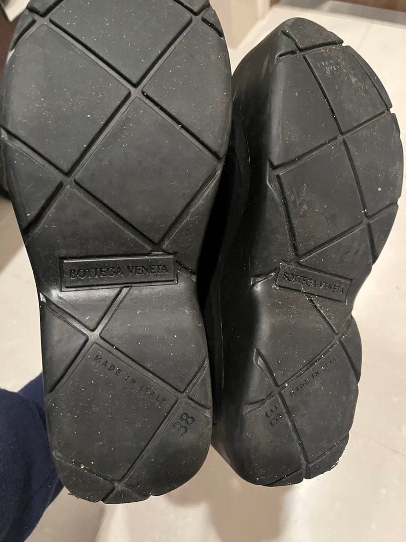 ボッテガヴェネタ　パドル アンクルブーツ　38