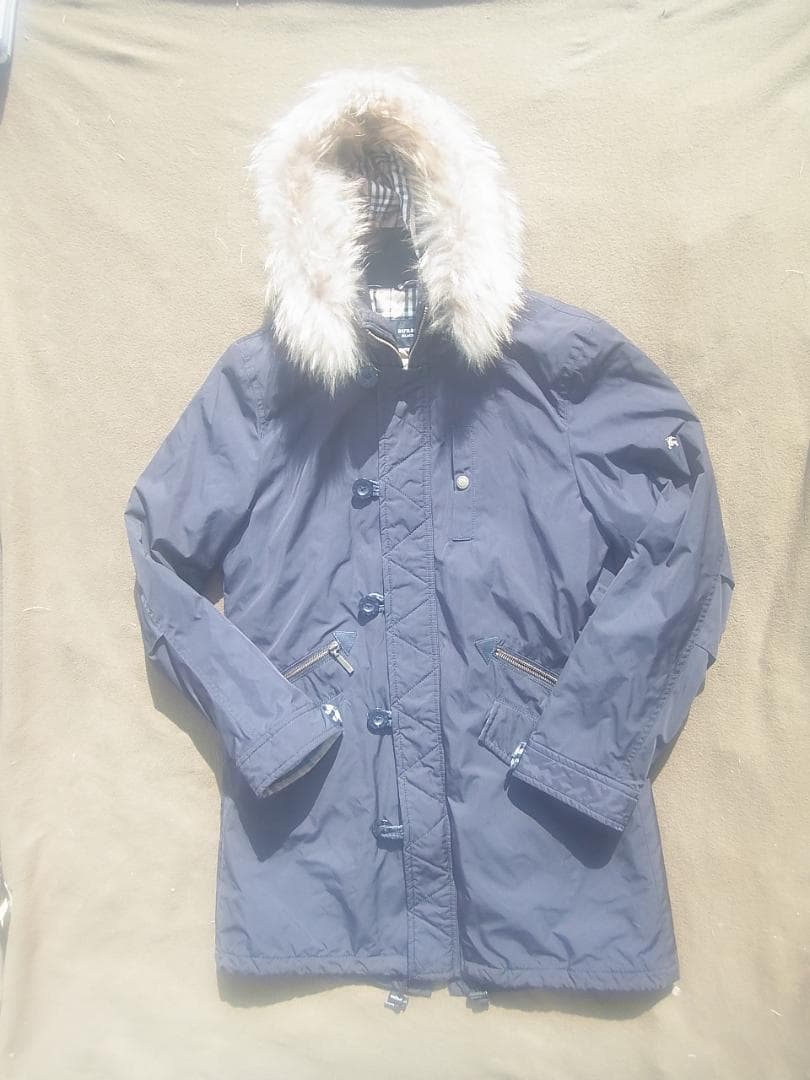 みぃ♡【Mサイズ】バーバリーブラックレーベル　モッズコート　メンズ