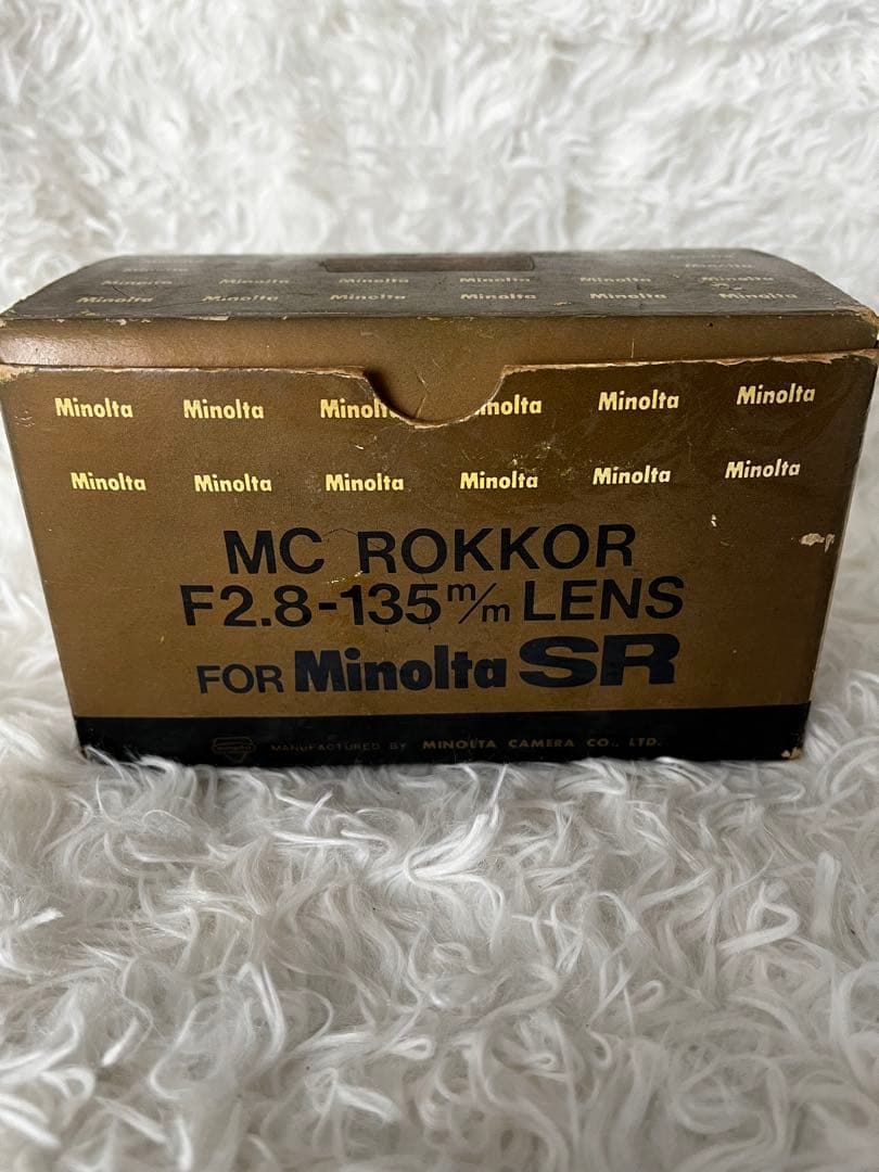 minolta SR-T 101 一眼レフカメラ ・ MC ROKKOR レンズ