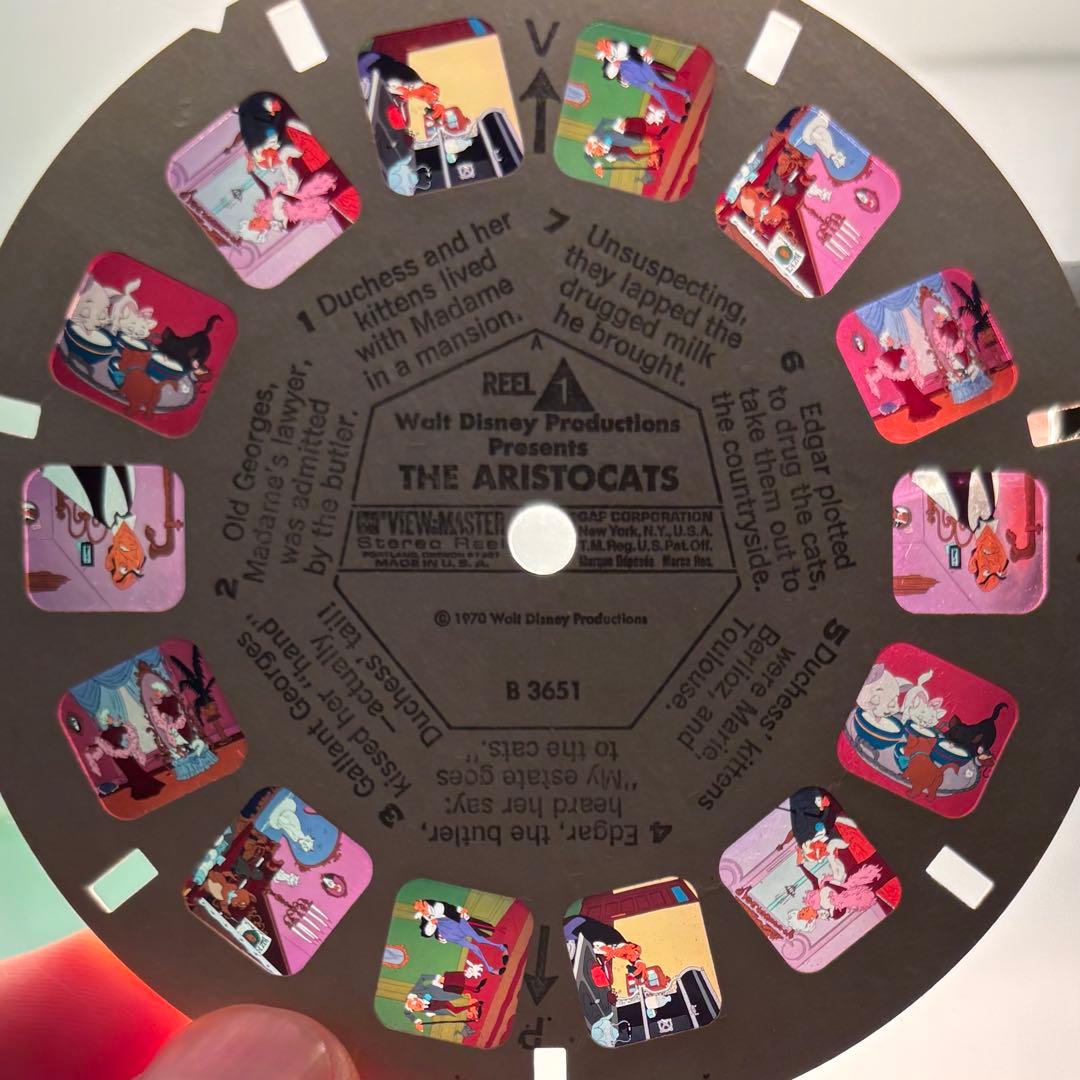 view master 70年代 Disneyリール16枚セット