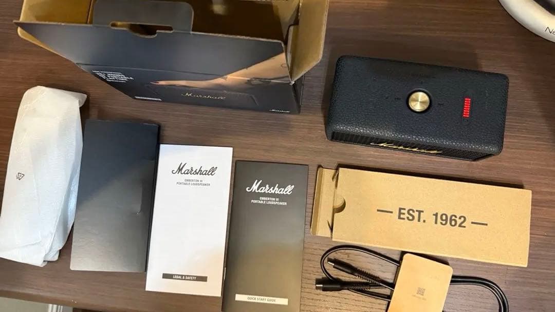 ほぼ未使用Marshall スピーカー Emberton III