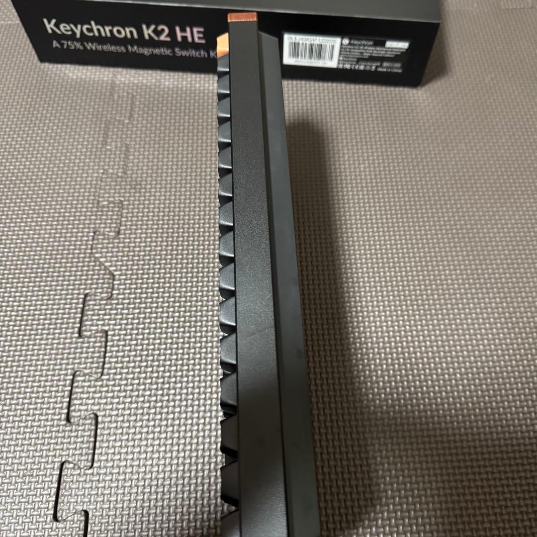 【美品】Keychron K2 HE ブラック　純正カバーセット