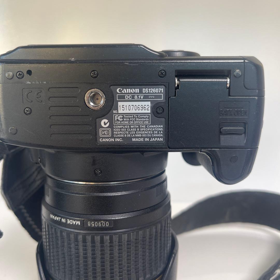 Canon EOS KISSデジタル一眼レフカメラセット 動作未確認