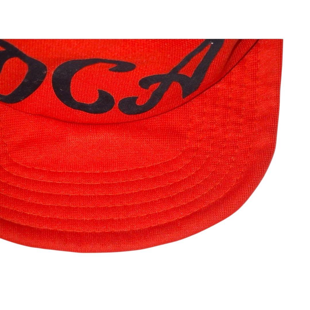 ▪️70s NEW ERA ビンテージ トラッカーキャップ オレンジ 白 緑 黒