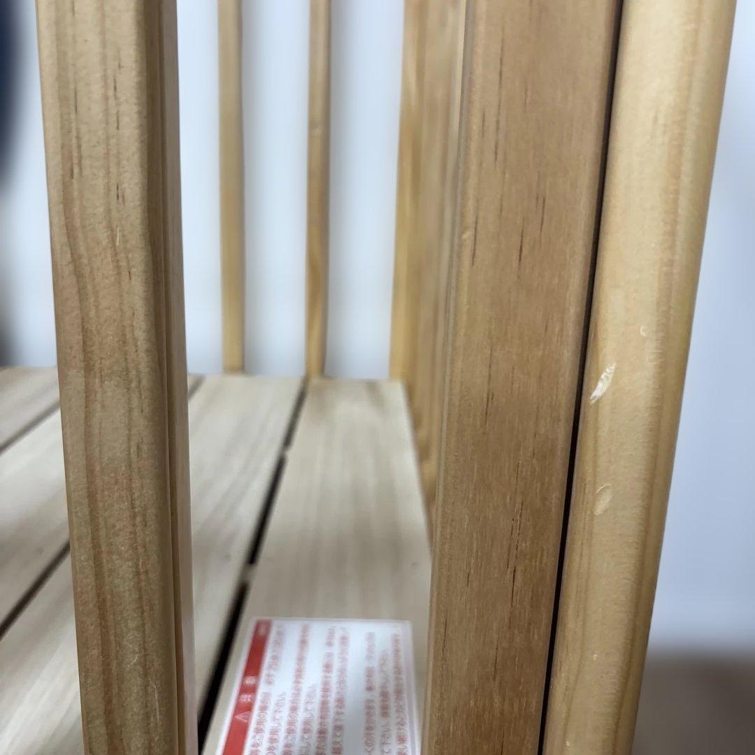 カトージ　KATOJI　ベビーベッド　ハイポジションアーチ ナチュラル