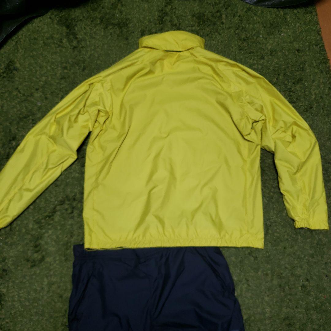 OGASAKA SKI トレーニングウェア(上下)フード付き イエロー ブラック