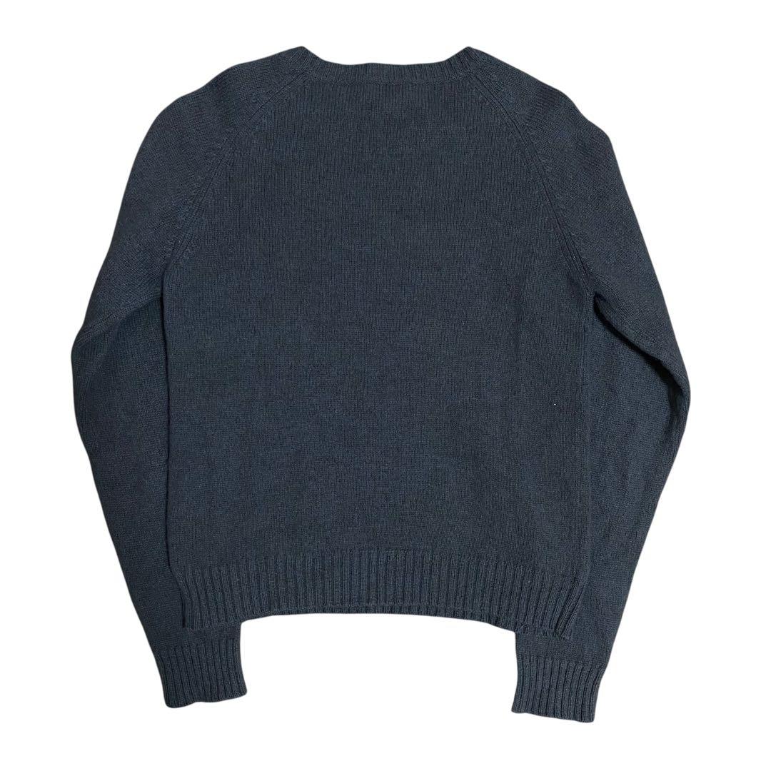 DRIES VAN NOTEN 無地 ウール ニット チャコールグレー ドリス