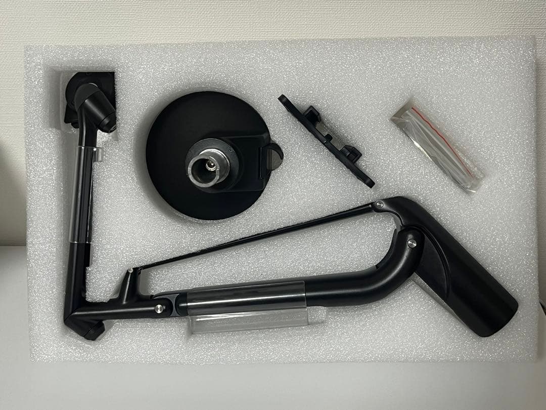 【美品】PC モニターアーム ブラック【クランプ式】