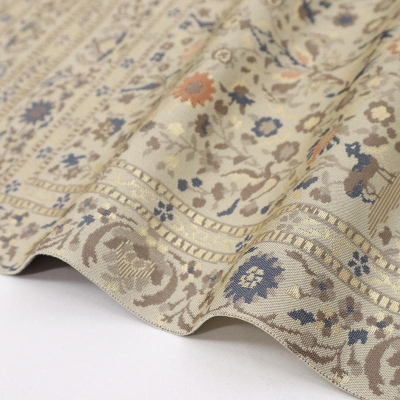 《袋帯■西陣『高島織物』本袋◆経錦■ペルシャ更紗◆正絹着物◆FY2-10》