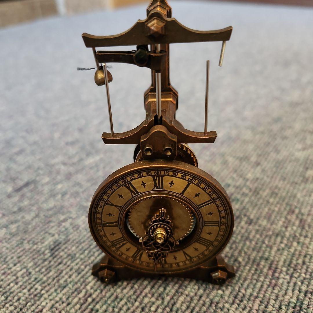 Guild Clock 金属製 ギルドクロック ガラスドーム付き