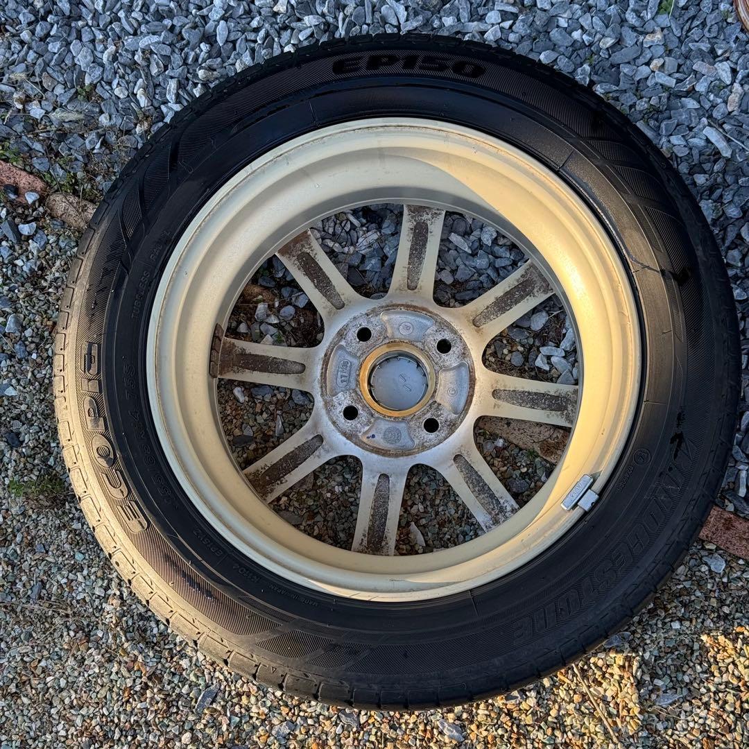 薔薇  155/65R14)ホイール4本セット　14インチ　①