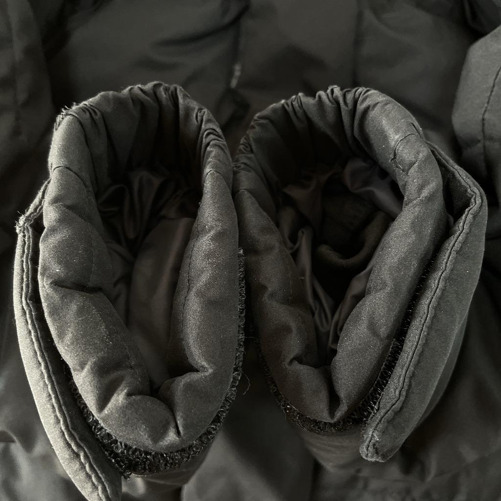 ノースフェイス　ロングダウン　ベンチコート　ロングコート　メンズS　ブラック