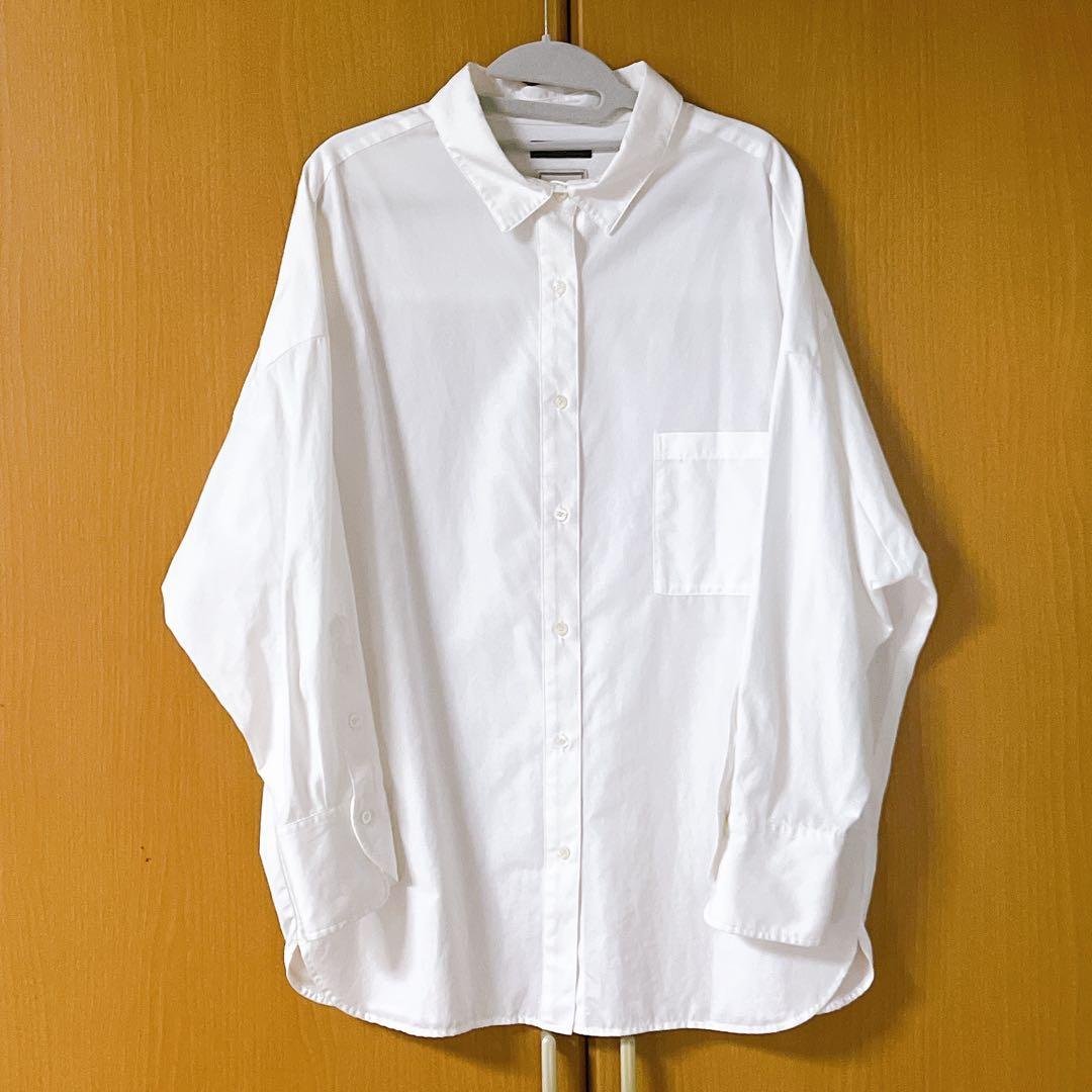 スタンダードシャツ ホワイト anuans アニュアンス