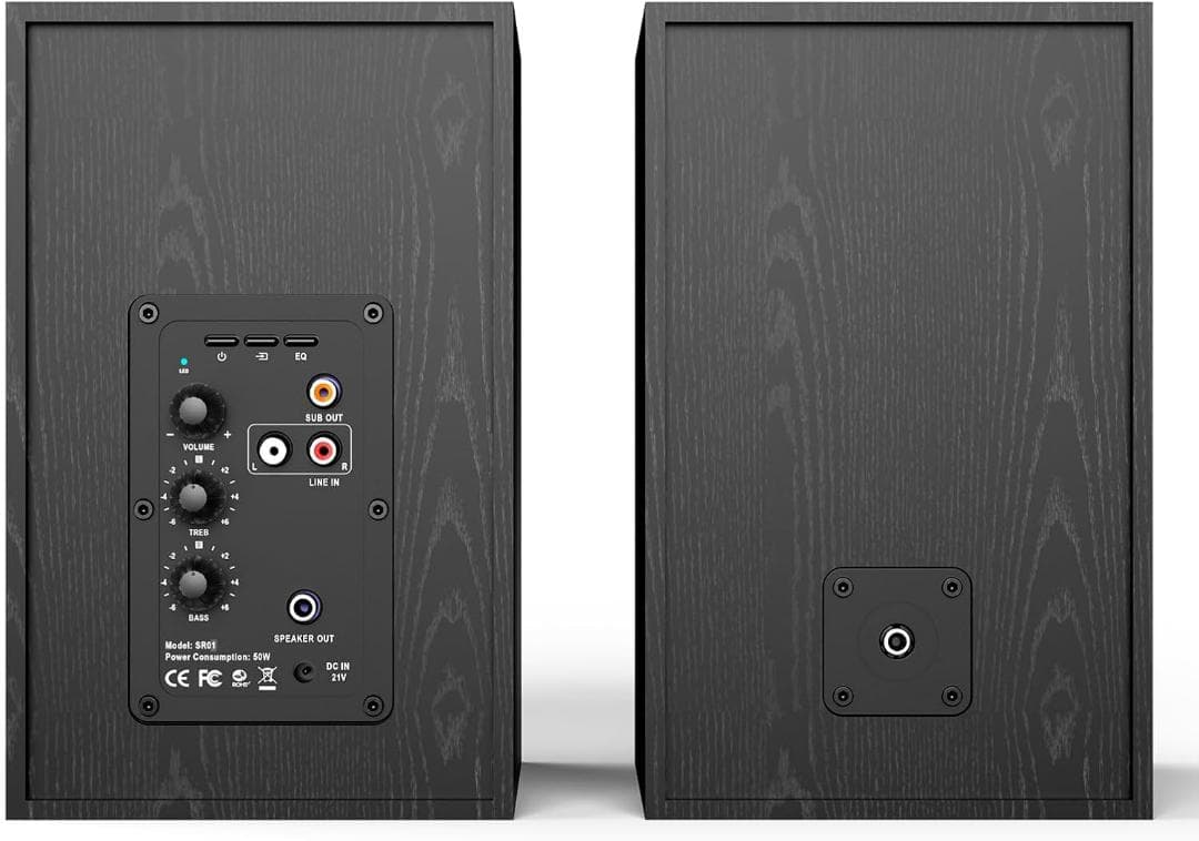 BESTISAN ブックシェルフスピーカー SR01 Bluetooth対応