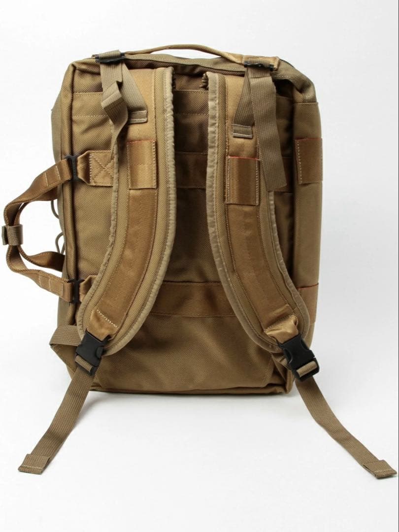 BRIEFING × BEAMS PLUS 別注 3WAY BAG コヨーテ