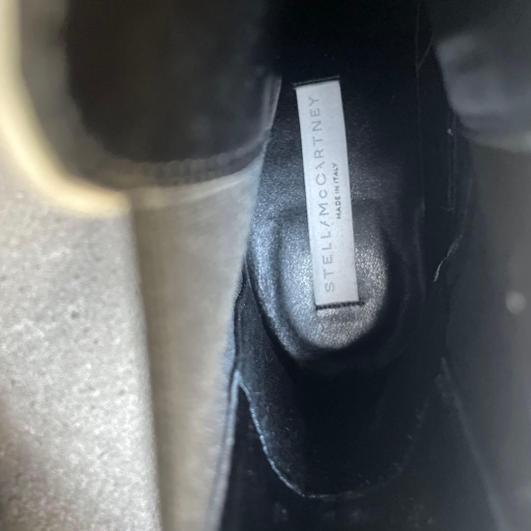 STELLA McCARTNEY サイドゴアブーツ ホワイト38 エミリー⭐︎最終