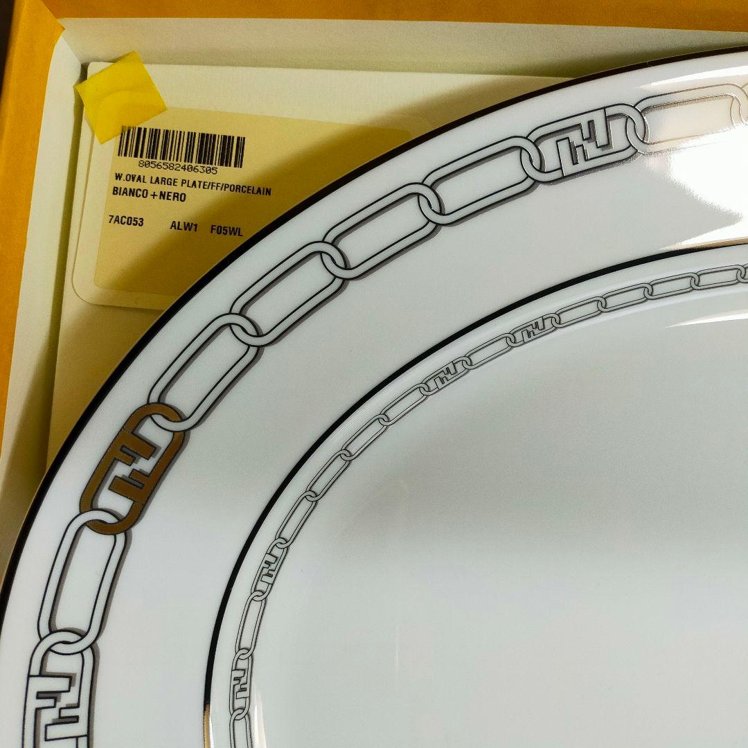 FENDI フェンディ オーロック 特大プラター 楕円皿！