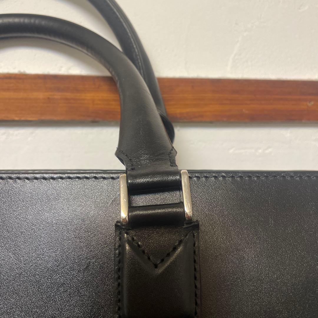 【即日発送】MONTBLANC ビジネスバッグ ブリーフケース3室 ブラック