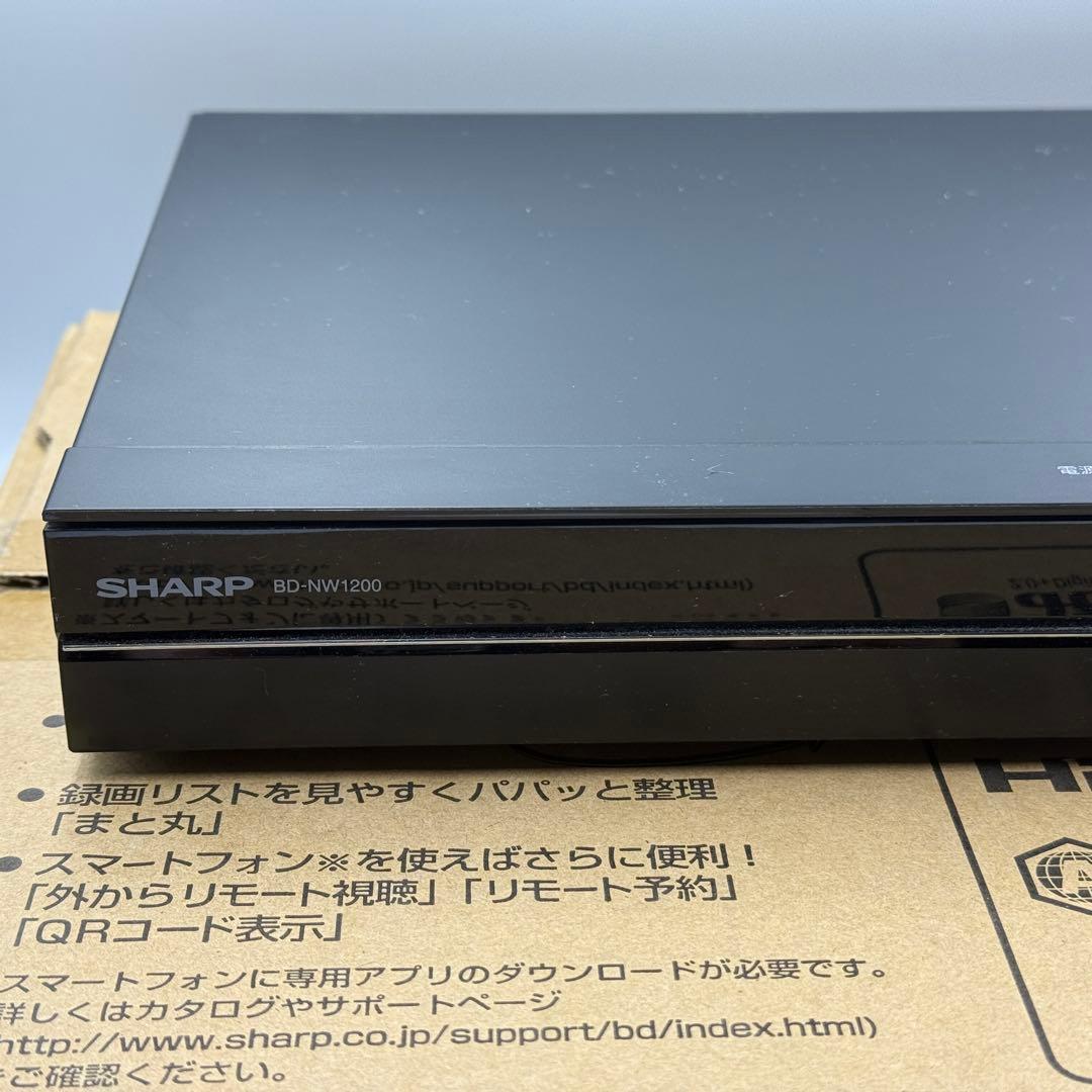 SHARP AQUOS Blu-ray HDD レコーダー BD-NW1200