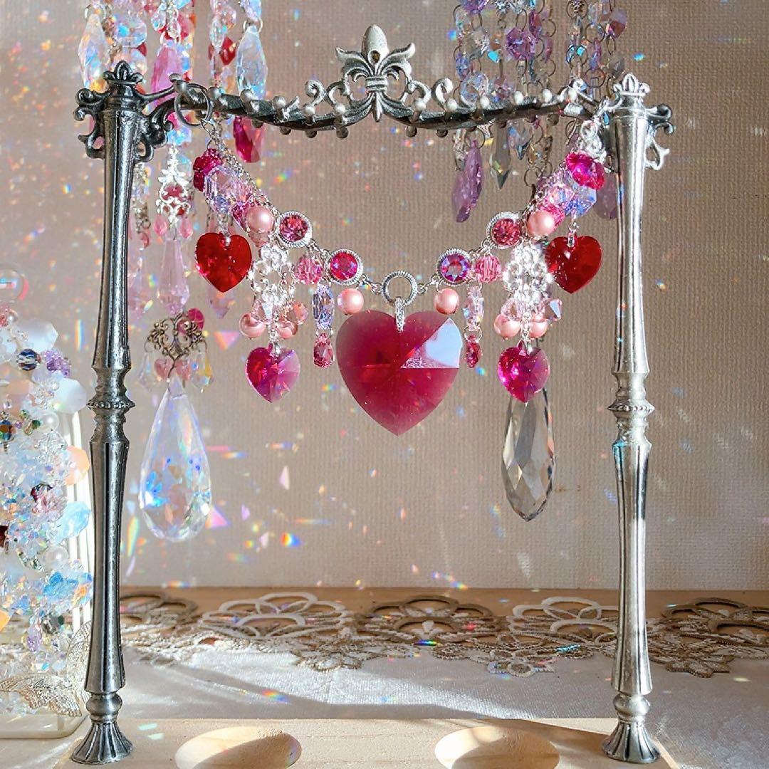 ☆かおmama☆様♡*.スワロフスキー♡スタンドサンキャッチャー♡3点&チャーム