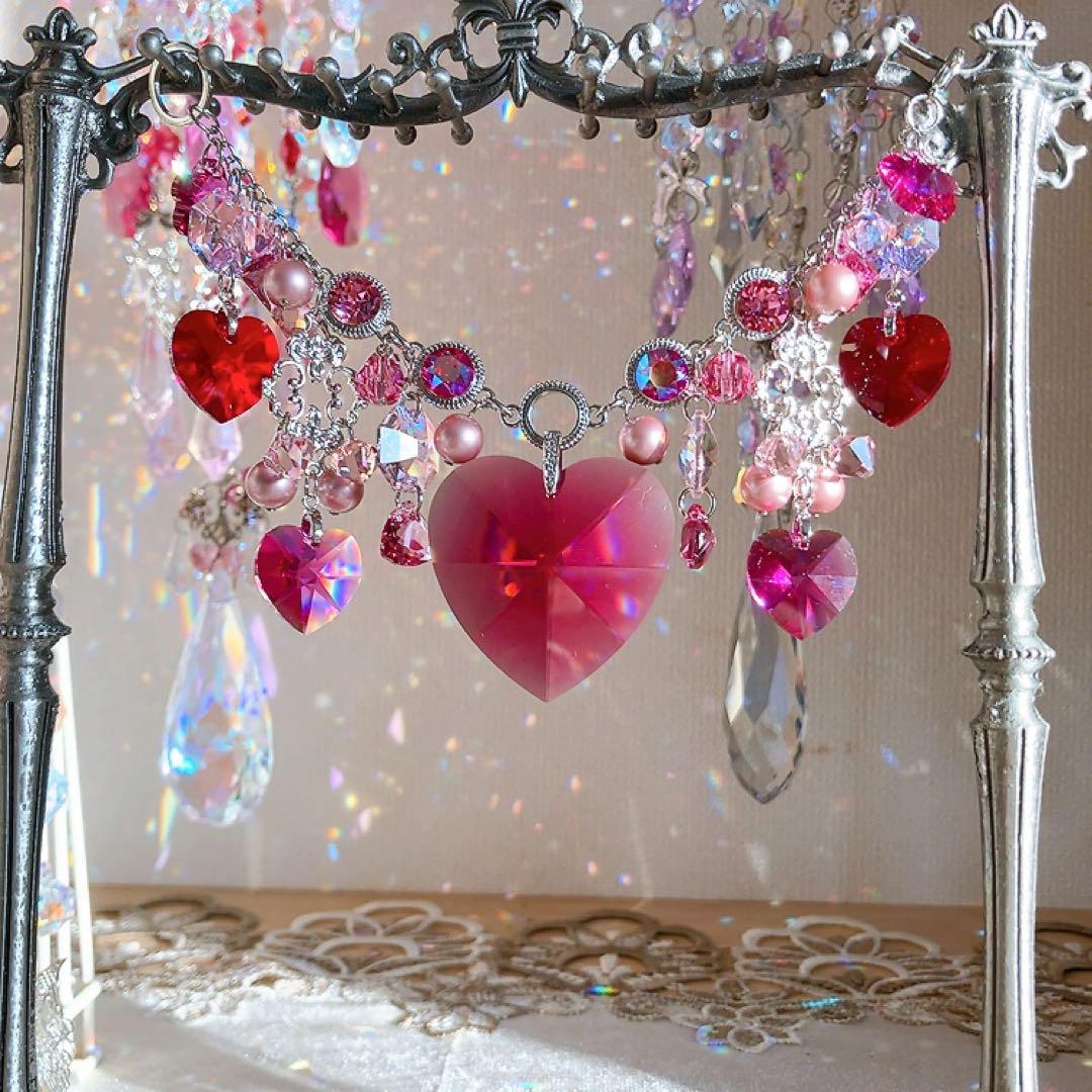 ☆かおmama☆様♡*.スワロフスキー♡スタンドサンキャッチャー♡3点&チャーム