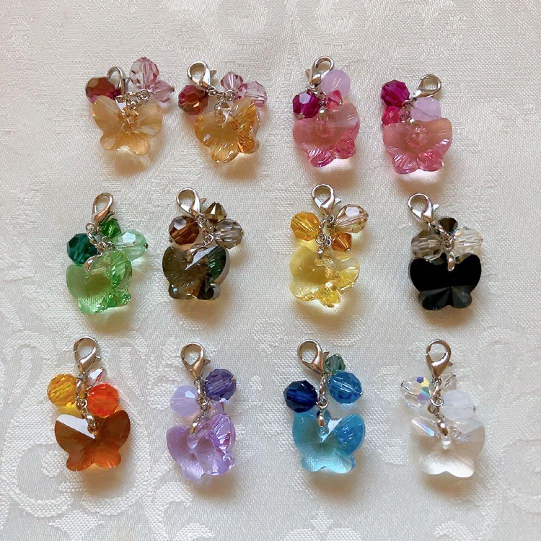 ☆かおmama☆様♡*.スワロフスキー♡スタンドサンキャッチャー♡3点&チャーム