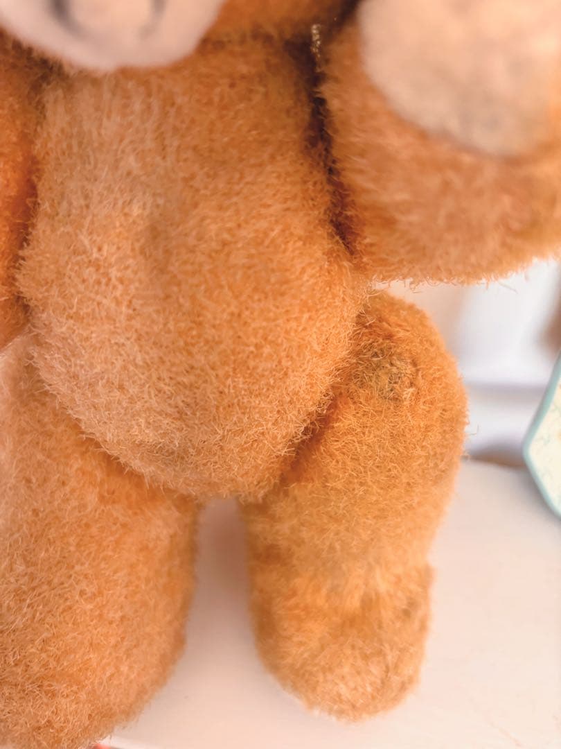 ポンチ目　DDRベア ベルリンベア　アンティークベア　アンティークテディベア